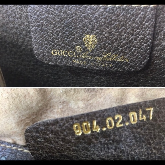 Authentic Vintage Monogram Gucci Crossbody Bag - Picture 7 of 12